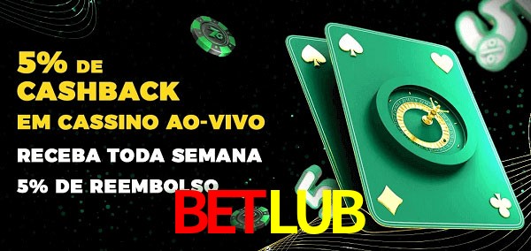 Promoções do cassino ao Vivo BETLUB